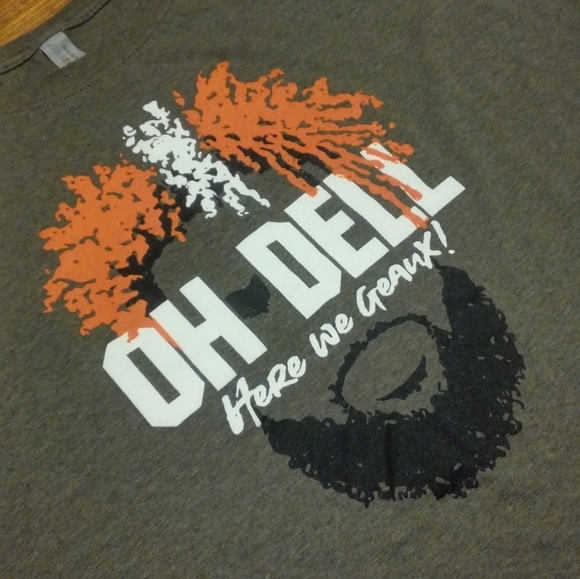 🏈 🐶 Cleveland Browns Odell Beckham Jr Shirt 2XL XXL NFL Oh Dell Here We Geaux - Picture 9 of 9